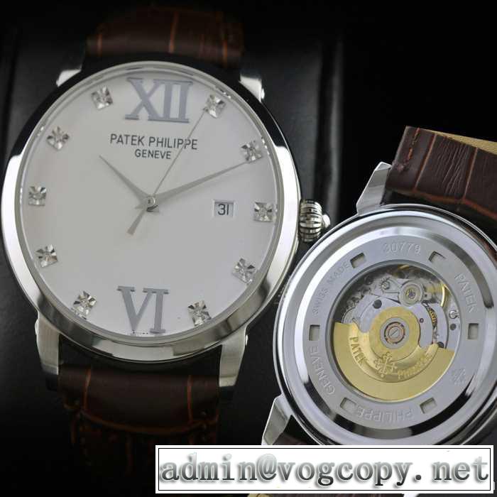 自動巻き スイスムーブメント  男性用腕時計 patek philippe philippe パテックフィリップ  メンズ腕時計